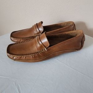 Clarks England Mens Leather Loafers Sz 11M